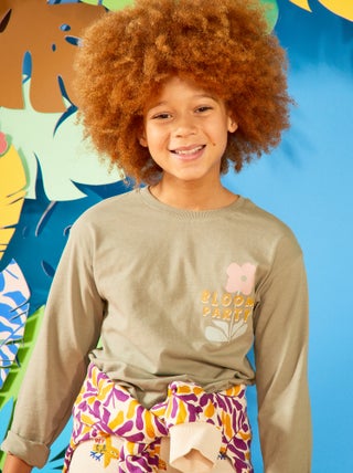 T-shirt met print - 'Grafik Edition'