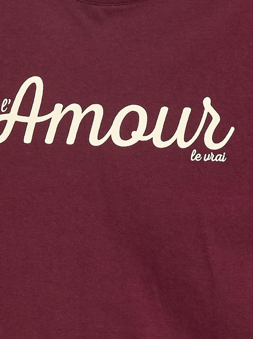 T-shirt met print - So Easy - Kiabi