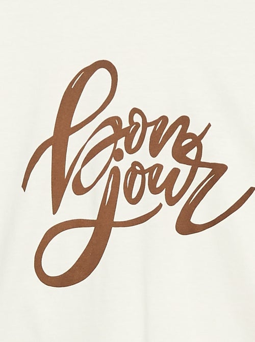 T-shirt met print - So Easy - Kiabi