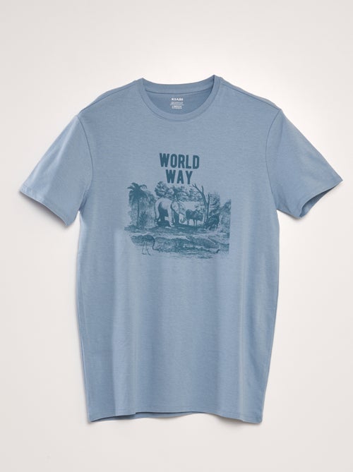 T-shirt met print - Kiabi