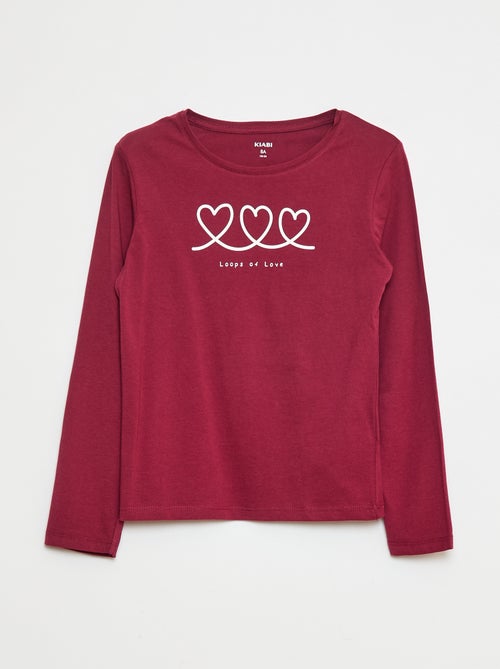 T-shirt met print - Kiabi