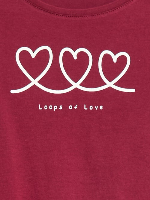 T-shirt met print - Kiabi