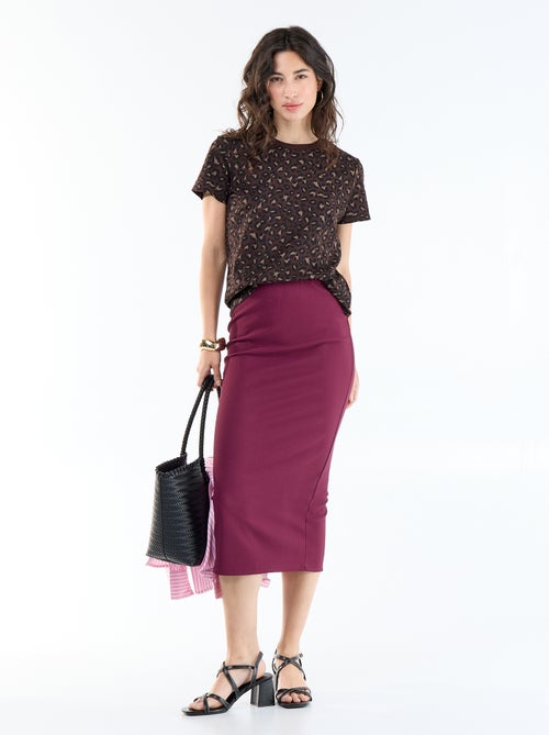 T-shirt met print - Kiabi