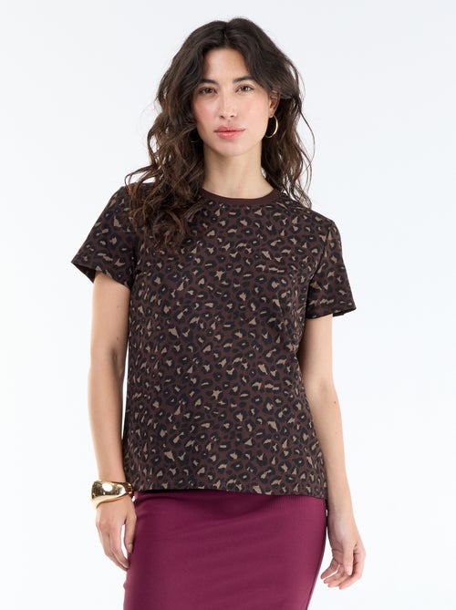 T-shirt met print - Kiabi