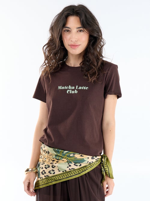 T-shirt met print - Kiabi