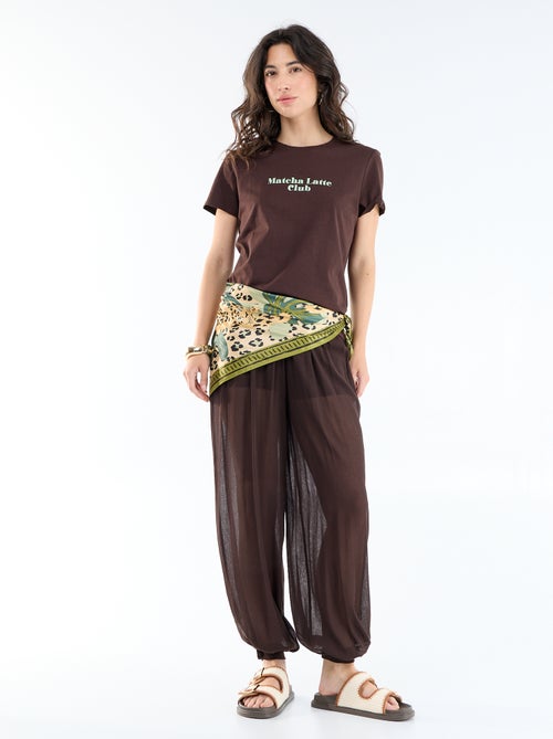 T-shirt met print - Kiabi