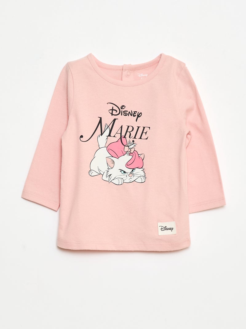 T-shirt met print 'De Aristokatten' 'Disney' Rose - Kiabi