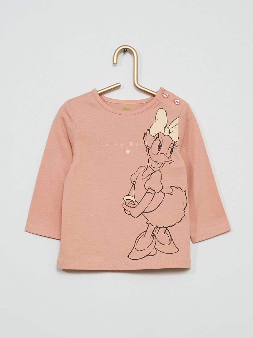 T-shirt met print 'De Aristokatten' roze - Kiabi