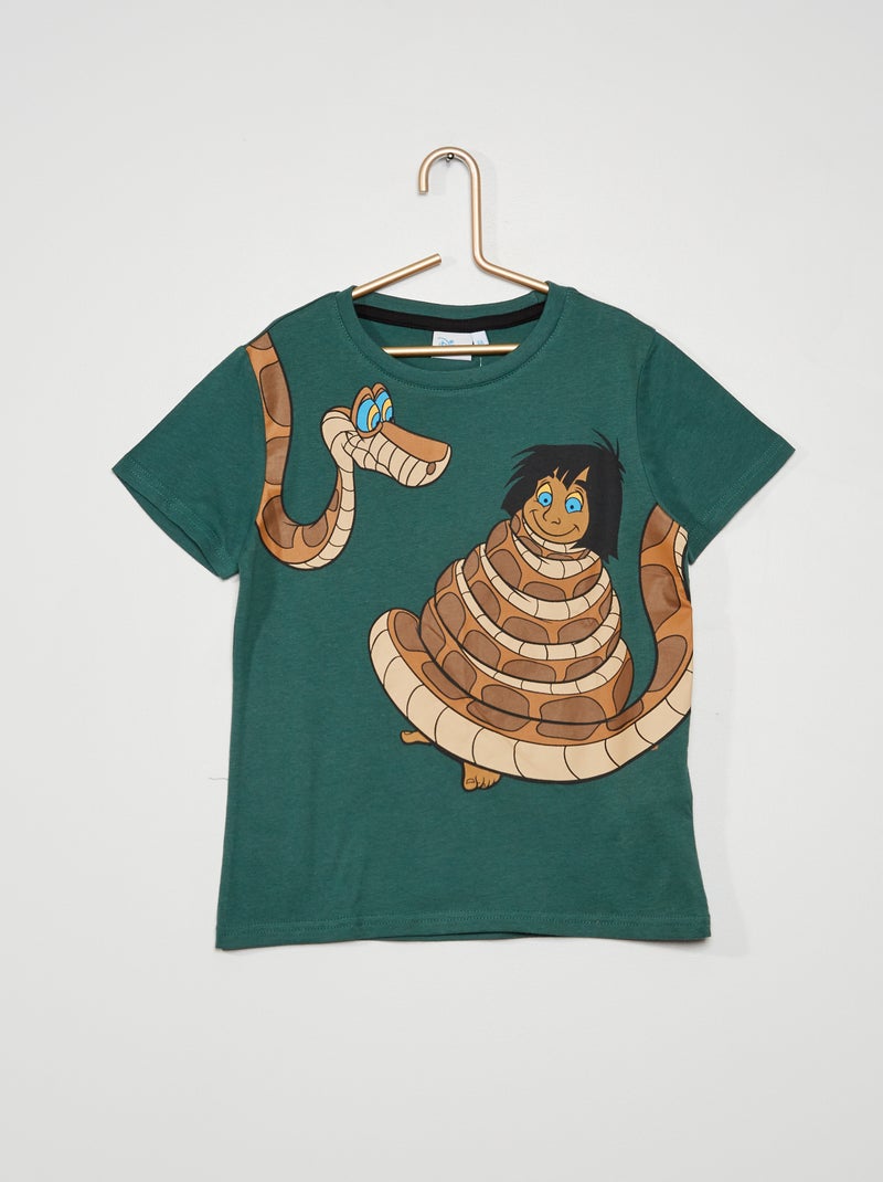 T-shirt met print 'Disney' GROEN - Kiabi