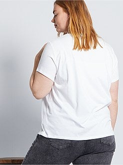 T-shirt met print 'Ecodesign' - Kiabi