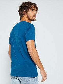 Herenmode maat S-XXL - T-shirt met print 'Ecodesign' - Kiabi