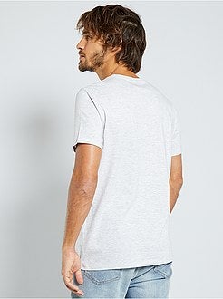 Herenmode maat S-XXL - T-shirt met print 'Ecodesign' - Kiabi