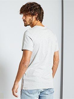 Herenmode maat S-XXL - T-shirt met print 'Ecodesign' - Kiabi