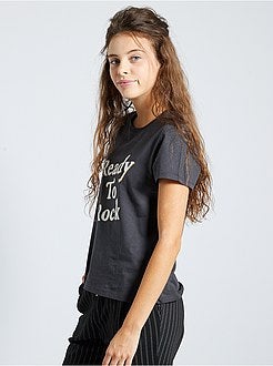 T-shirt met print 'Ecodesign' - Kiabi