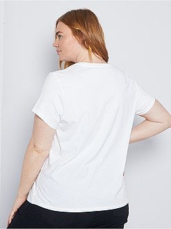 T-shirt met print 'Ecodesign' - Kiabi