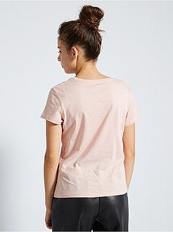 T-shirt met print 'Ecodesign' - Kiabi