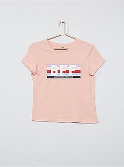 T-shirt met print 'Ecodesign' - Kiabi