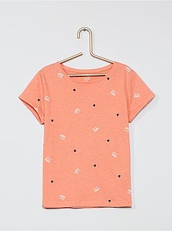 T-shirt met print 'Ecodesign' - Kiabi