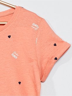 T-shirt met print 'Ecodesign' - Kiabi