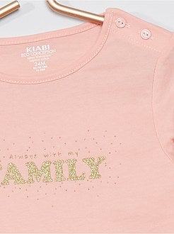 T-shirt met print 'Ecodesign' - Kiabi