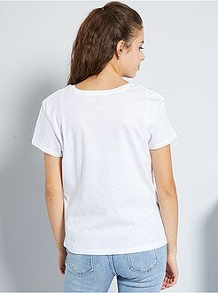 T-shirt met print 'Ecodesign' - Kiabi