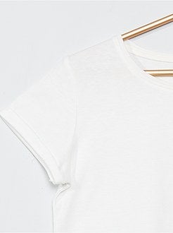 T-shirt met print 'Ecodesign' - Kiabi