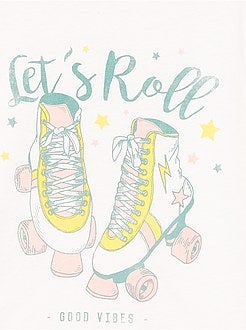 T-shirt met print 'Ecodesign' - Kiabi