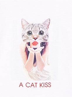 T-shirt met print 'Ecodesign' - Kiabi