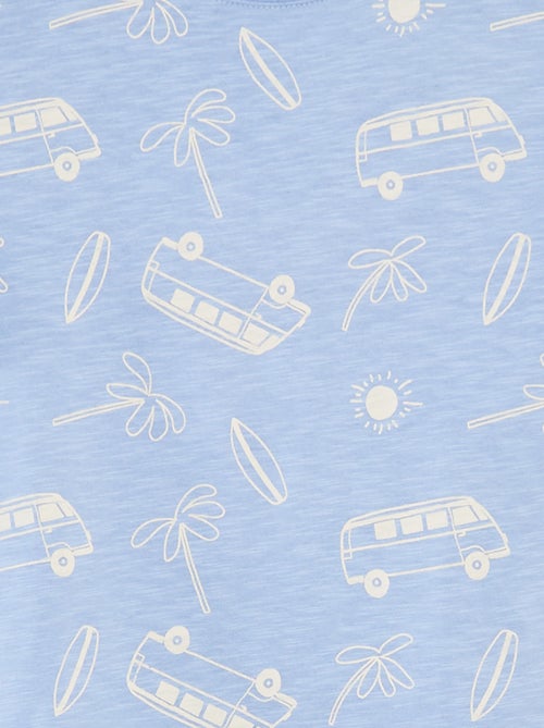 T-shirt met print en korte mouw - Kiabi