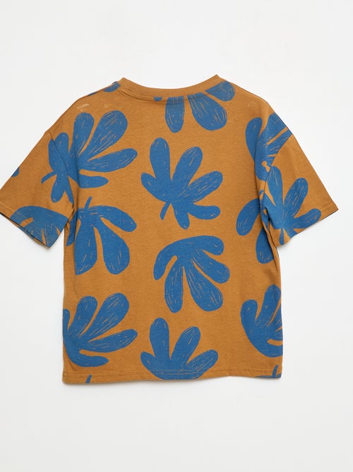 T-shirt met print en korte mouw - Kiabi