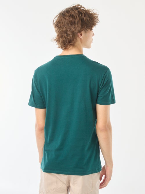 T-shirt met print en korte mouw - Kiabi