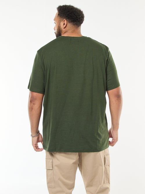 T-shirt met print en korte mouw - Kiabi