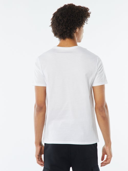 T-shirt met print en korte mouw - Kiabi T-shirt met print en korte mouw - Kiabi