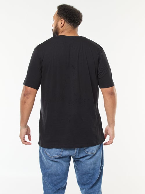 T-shirt met print en korte mouw - Kiabi