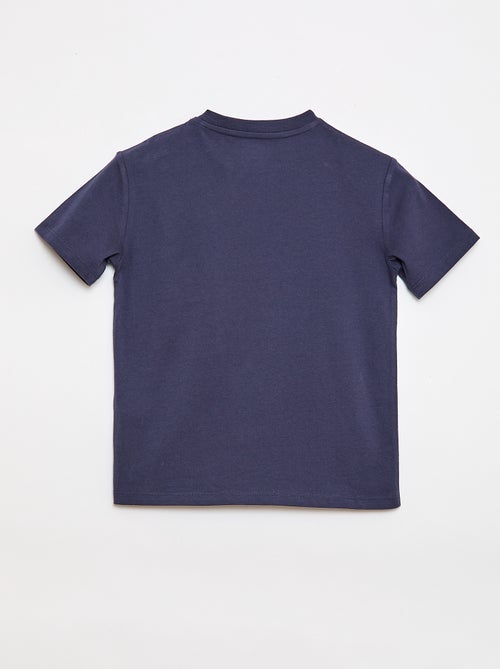 T-shirt met print en korte mouwen - Gemakkelijk aan te trekken collectie - Kiabi