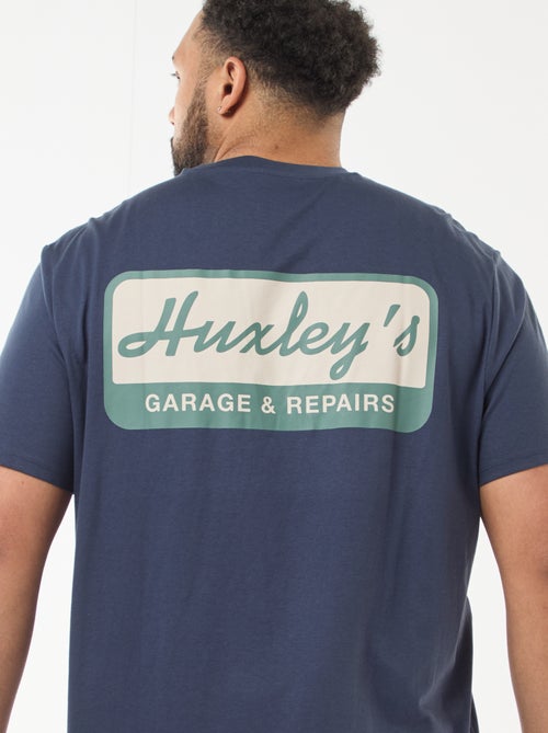 T-shirt met print en korte mouwen - Kiabi