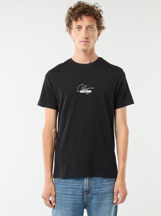 T-shirt met print en korte mouwen