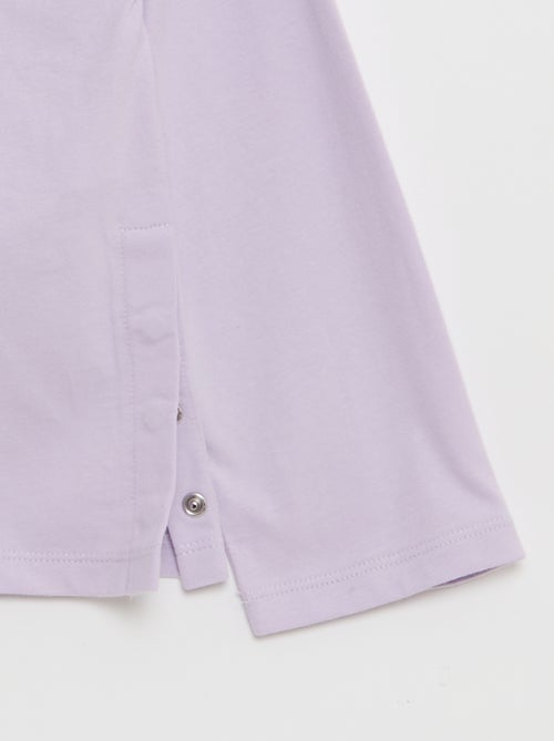 T-shirt met print en lange mouwen - So Easy - Kiabi