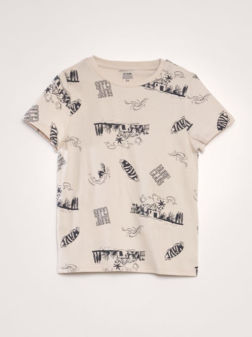 T-shirt met print - Kiabi