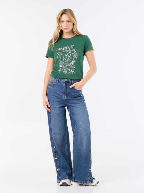 T-shirt met print - Kiabi