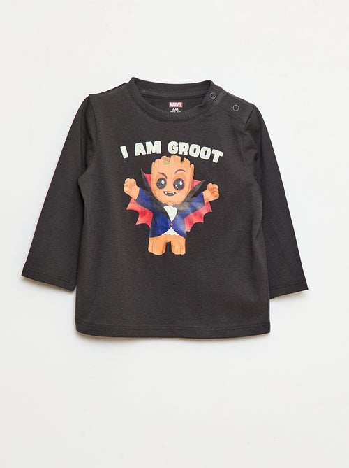 T-shirt met print 'Groot' 'Marvel' - Kiabi