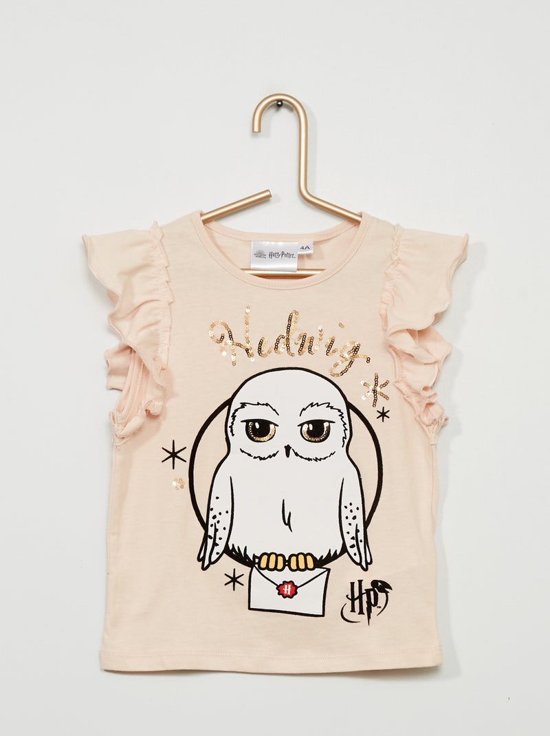 T-shirt met print 'Harry Potter' roze - Kiabi