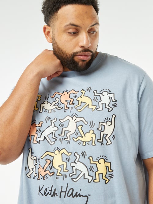 T-shirt met print 'Keith Haring' - Kiabi