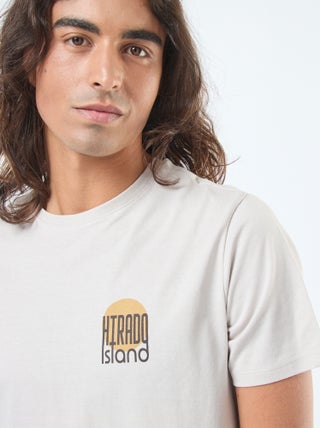 T-shirt met print, korte mouw en ronde hals