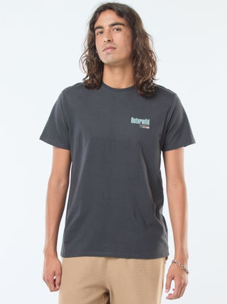 T-shirt met print, korte mouw en ronde hals