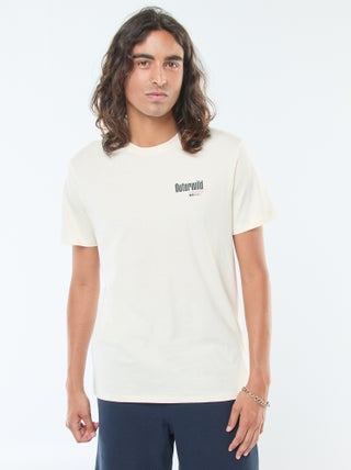 T-shirt met print, korte mouw en ronde hals
