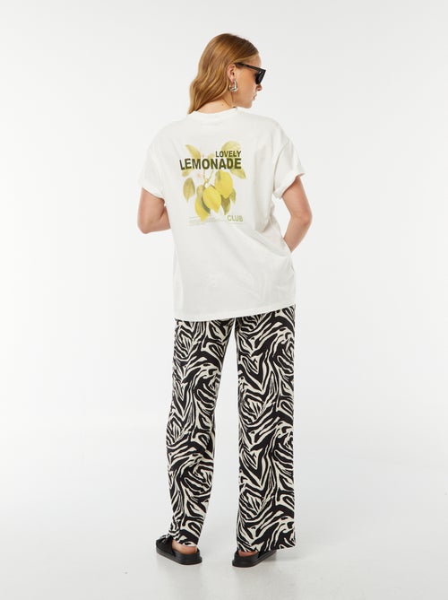 T-shirt met print 'Only Maternity' - Kiabi