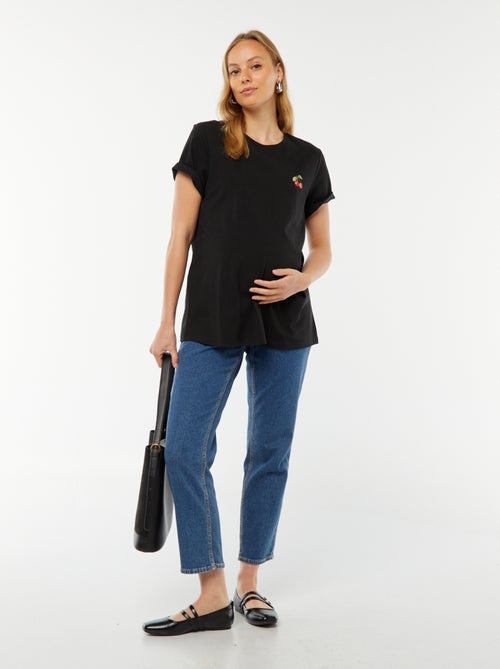 T-shirt met print 'Only Maternity' - Kiabi