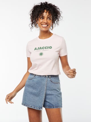 T-shirt met print