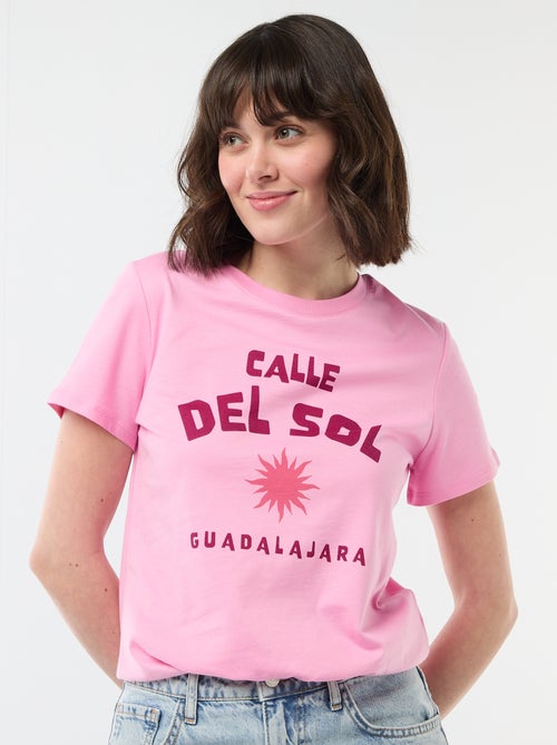 T-shirt met print - Kiabi